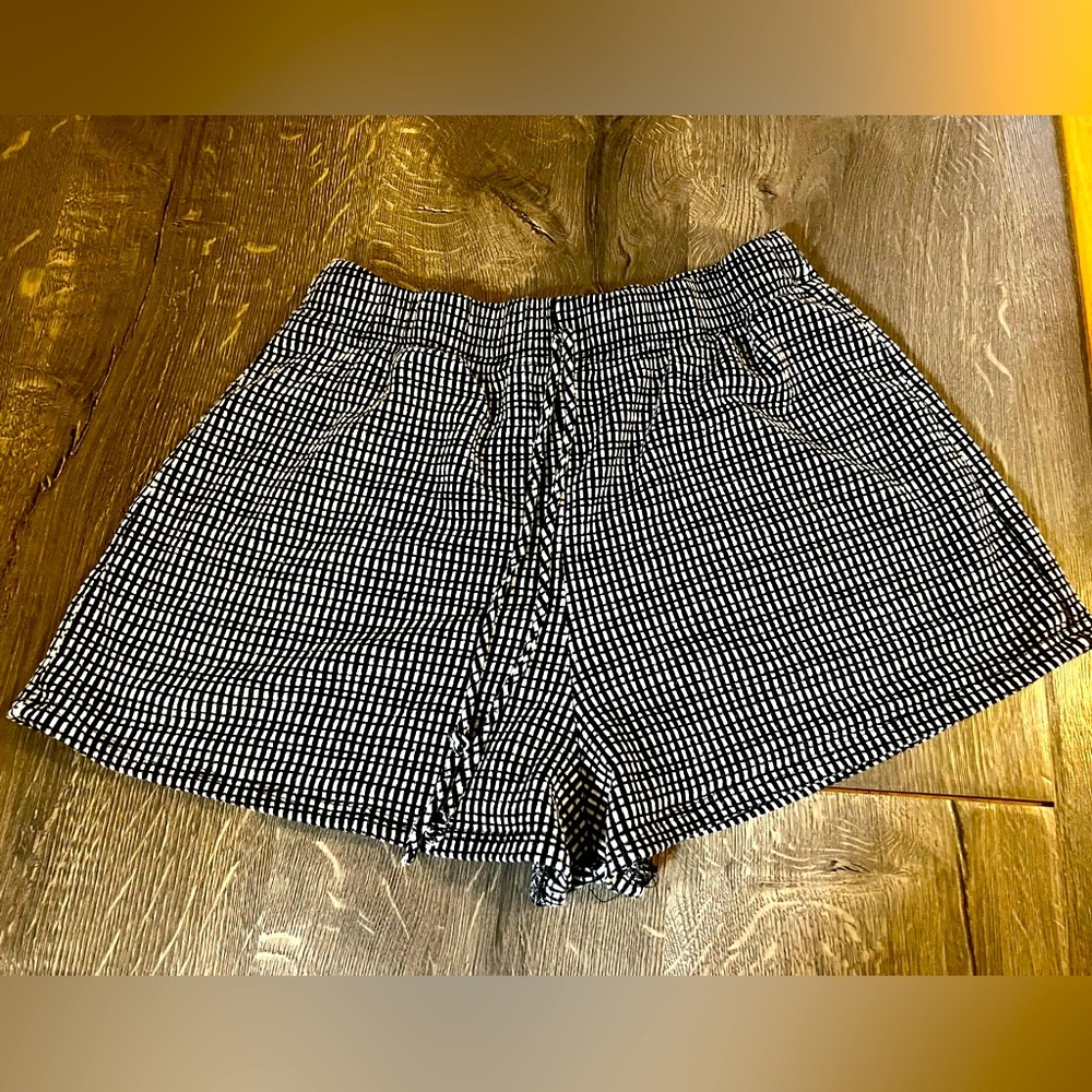 Checkered shorts